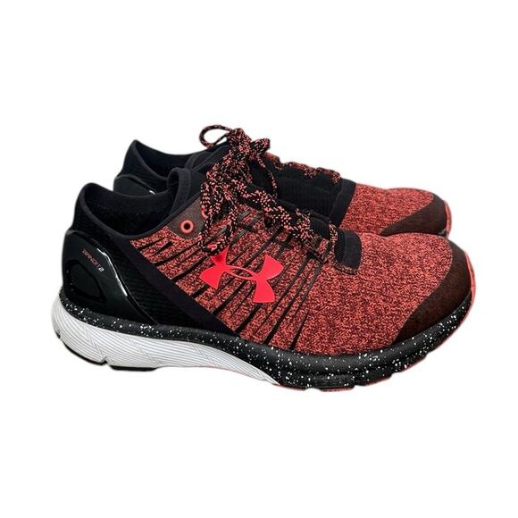 Under Armour Shoes - Under Armour Charged Bandit 2 Running Sneakers Shoes Womens 8.5 Red Black